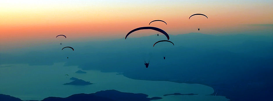 Paragliding From Mount Babadag Onto Famous Olu Deniz Beach